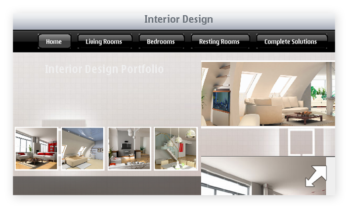 Sliding Interior Design Portfolio